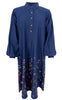 Black Colour  Kjole - Verity - Blue