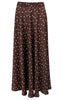 Black Colour Nederdel - Valery - Coffee