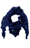 Black Colour Scarf - Siri Mini - Navy