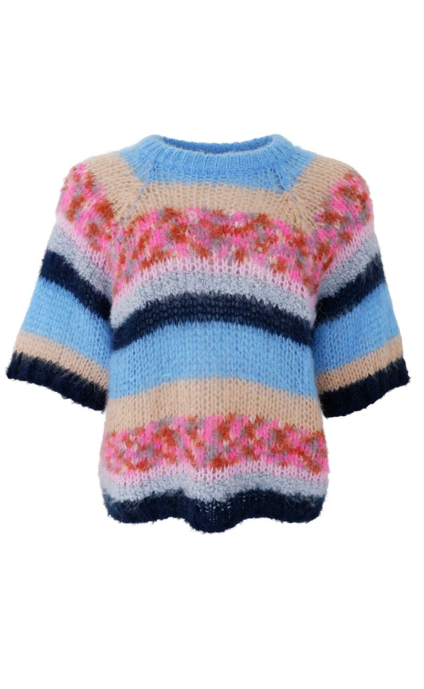 Black Colour Strik - Sophie - Blue Multi