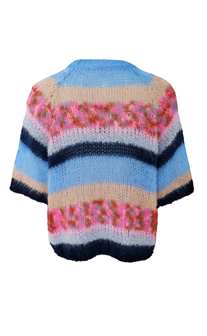 Black Colour Strik - Sophie - Blue Multi