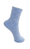 Black Colour Strømper - Amora - Lt. Blue