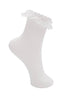 Black Colour Strømper - Lia - White