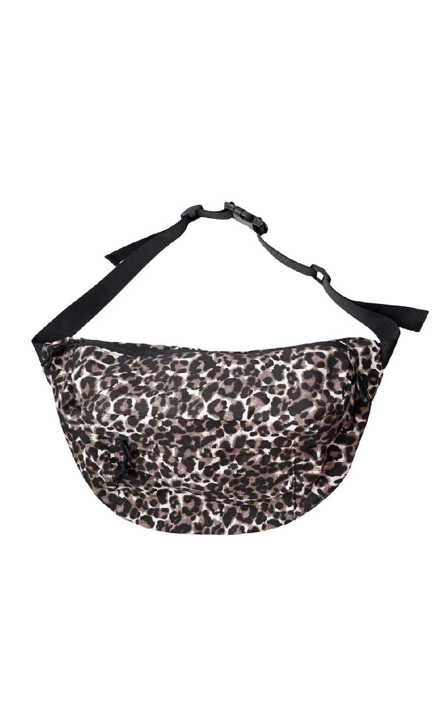 Black Colour Taske - Esme - Leopard