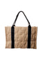 Black Colour Taske - Vanda Tote - Sand