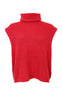 Black Colour Vest - Dell - Red