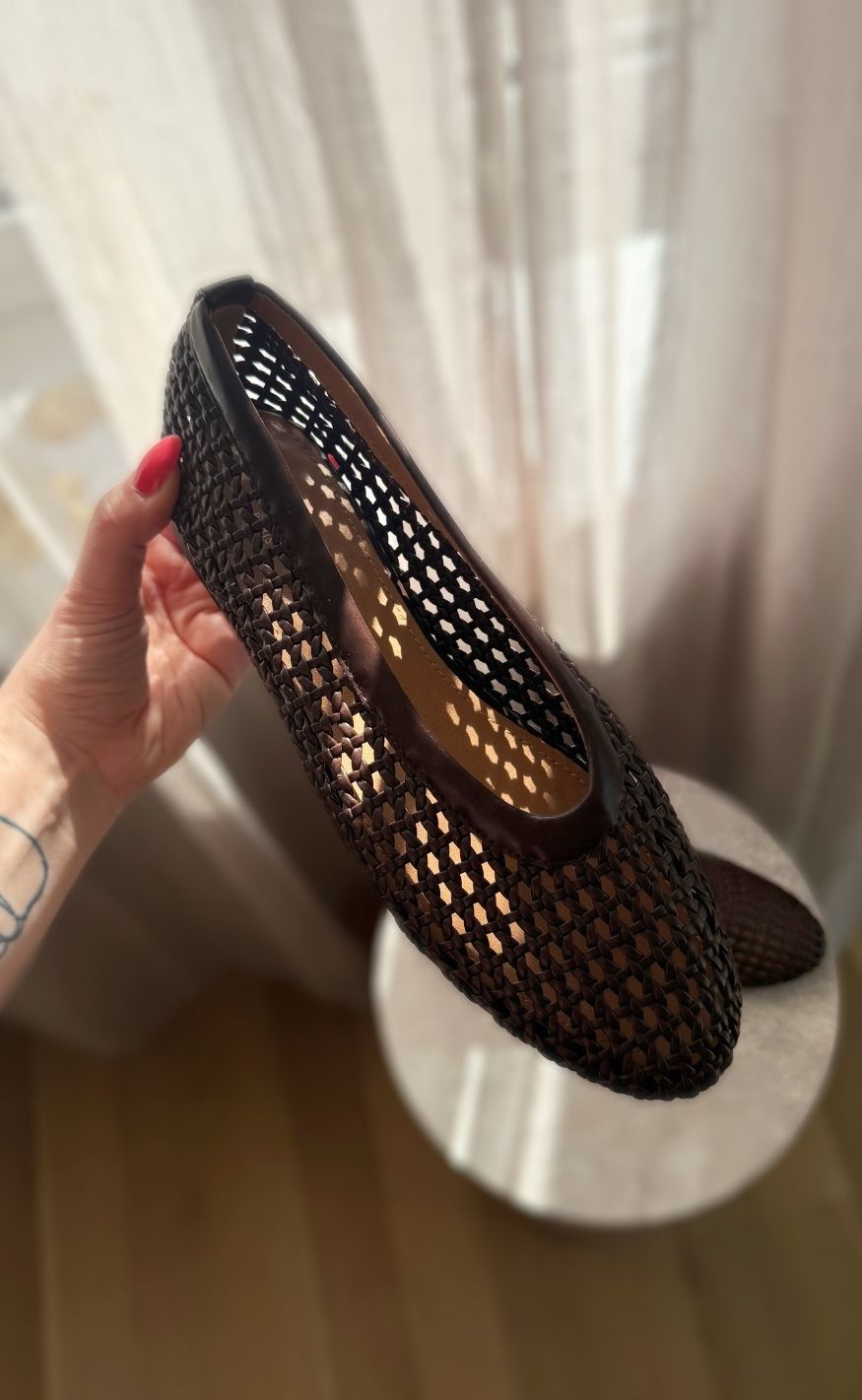 Chosen Ballerina - Catja - Dark Brown