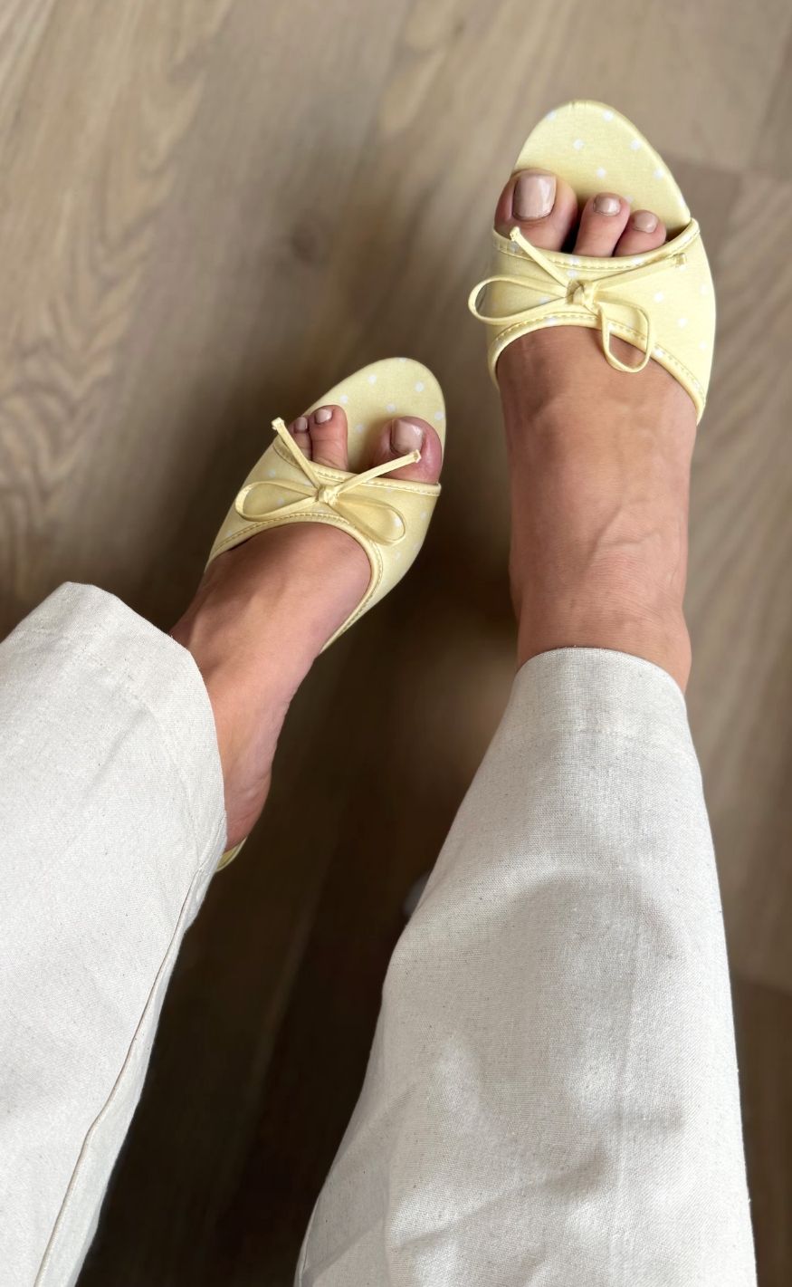 Chosen Stiletter - Yasmin Dot - Light Yellow