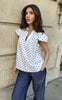 Continue Bluse - Christel - Blue Dot