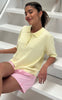 Continue Bluse - Diane Polo - Light Citrus