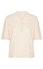 Continue Bluse - Diane Polo - Sand