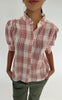 Continue Bluse - Moe check - Red Check