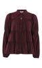 Continue Bluse - Sanna - Bordeaux
