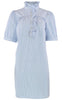 Continue Kjole - Ariana - Blue Stripe
