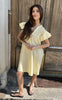 Continue Kjole - Christel - Yellow