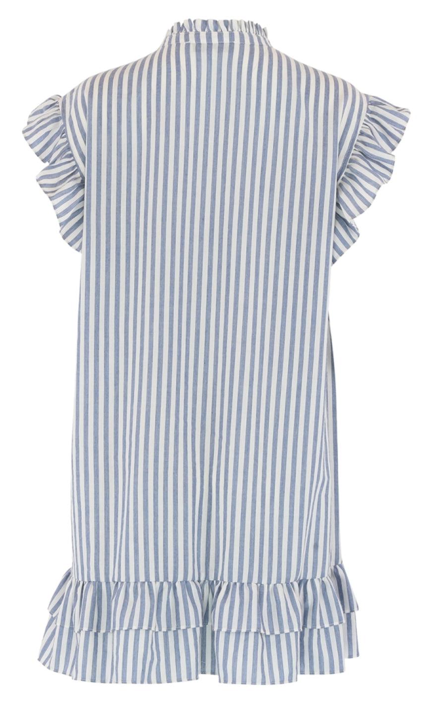Continue Kjole - Lee Stripe - Blue Stripe