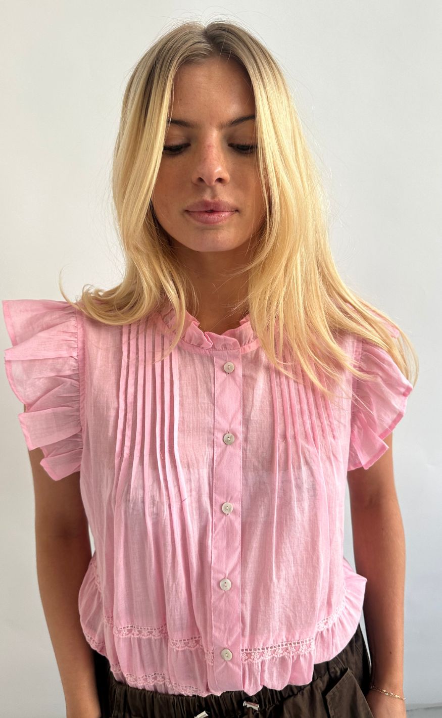 Continue Top - Audrey - Light Pink