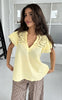 Continue Top - Christel - Light Yellow