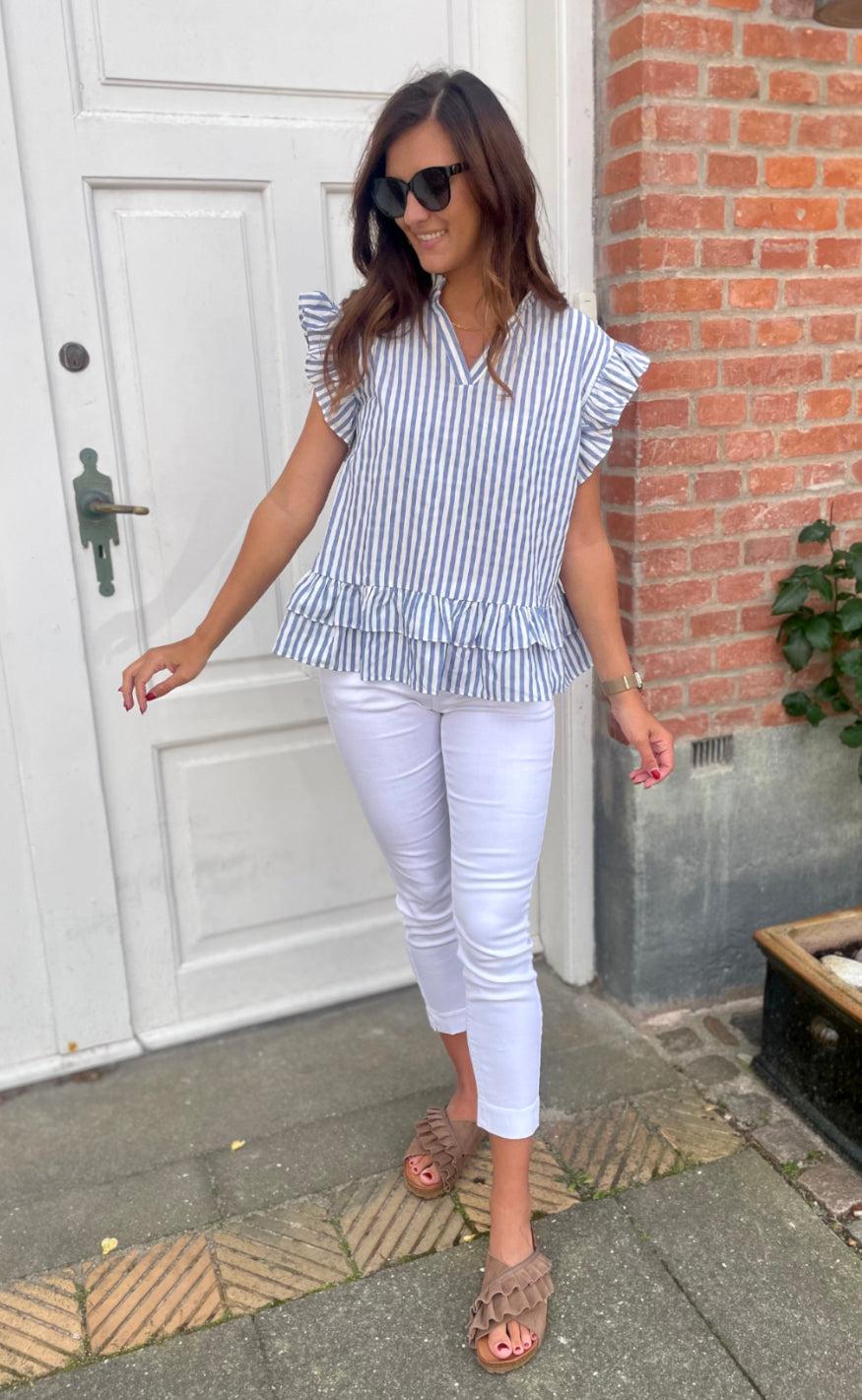 Continue Top - Lee Stripe - Blue Stripe