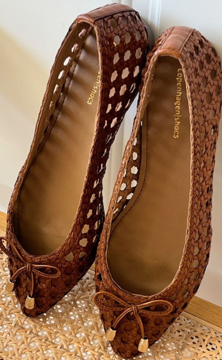 Copenhagen Shoes Ballerinaer - On My Love - Cognac