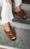 Copenhagen Shoes Sandaler - Summer Dream Suede - Cognac