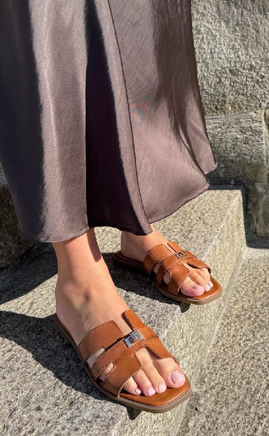 Copenhagen Shoes Sandaler - Women's World - Cognac