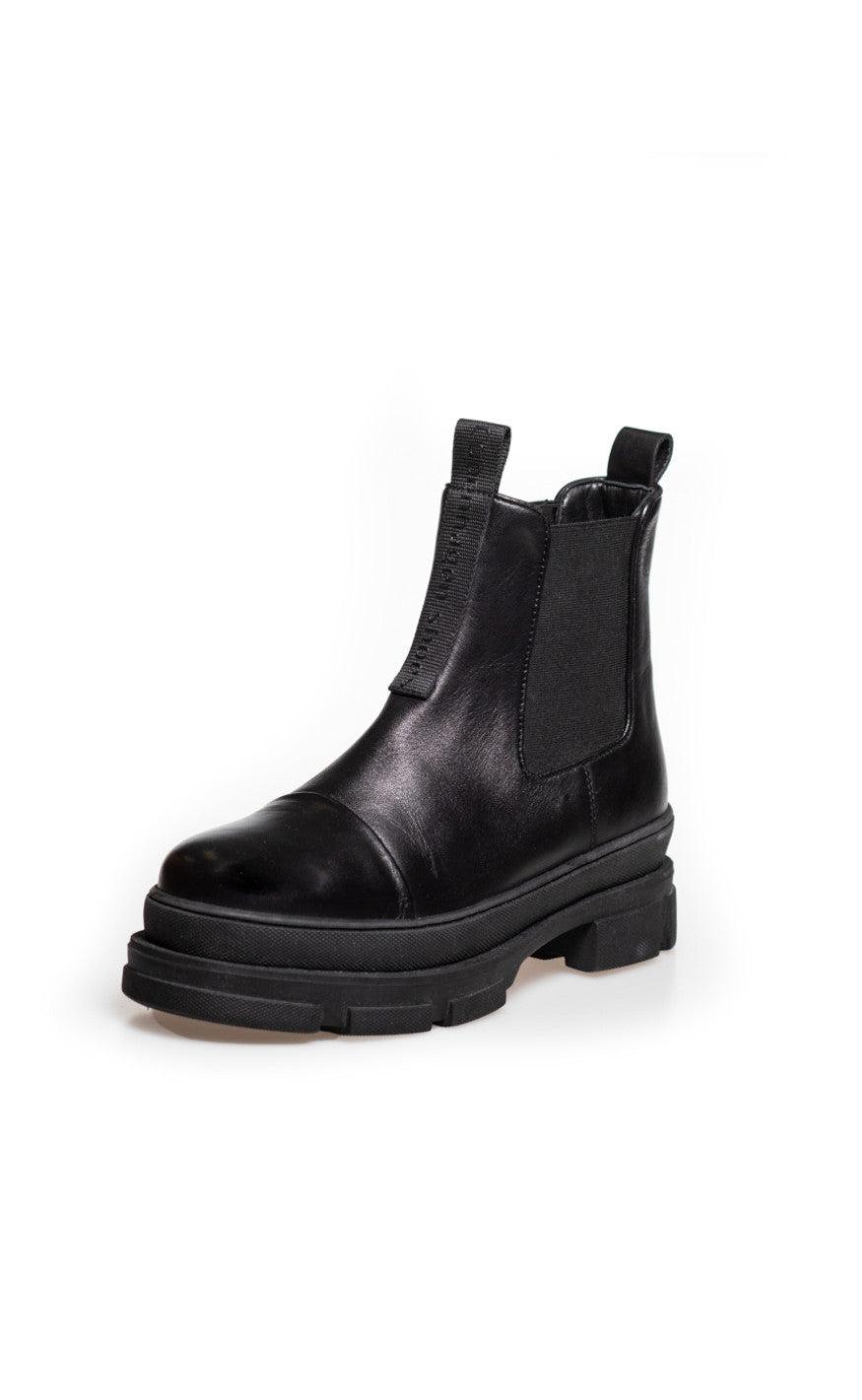Copenhagen Shoes Støvle - You And Me Low - Black (With Black Sole)
