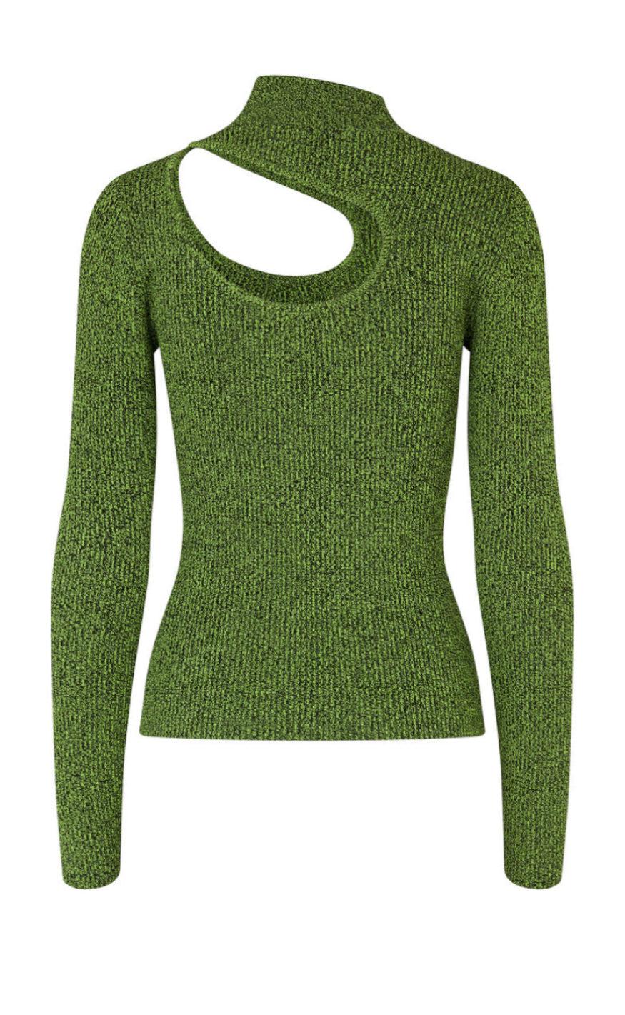 Cras Bluse - Norma - Acid Green Mel