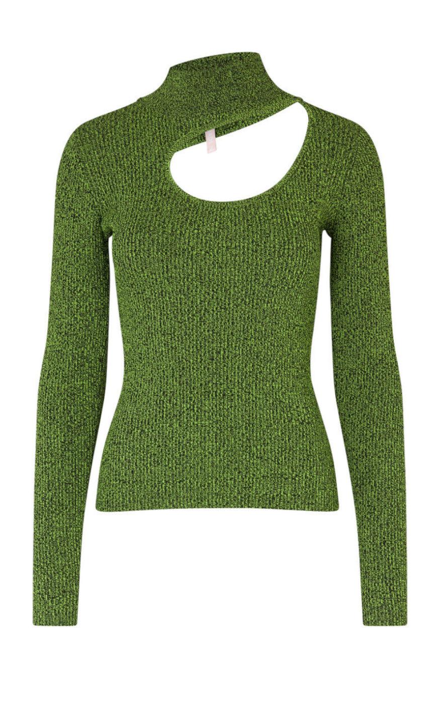 Cras Bluse - Norma - Acid Green Mel