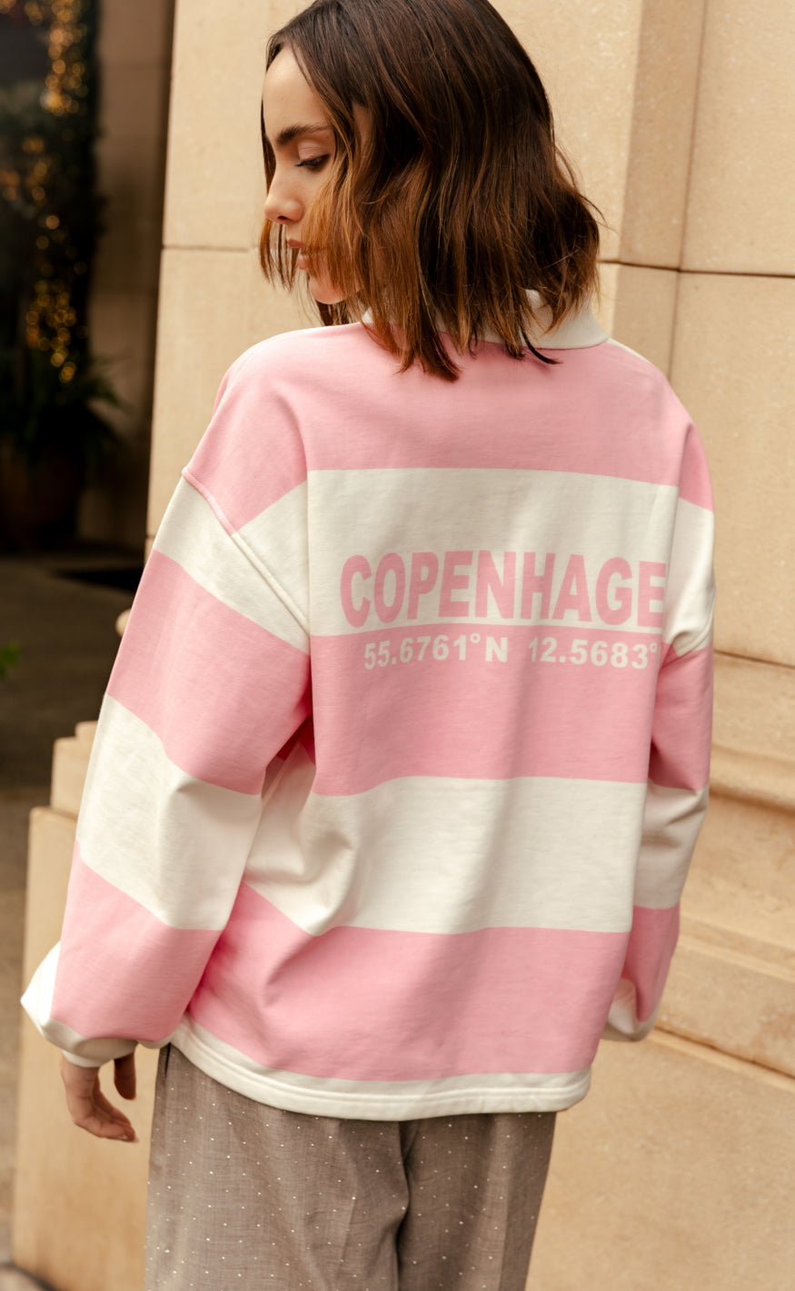 Cras Bluse - Sista - Light Pink Ivory