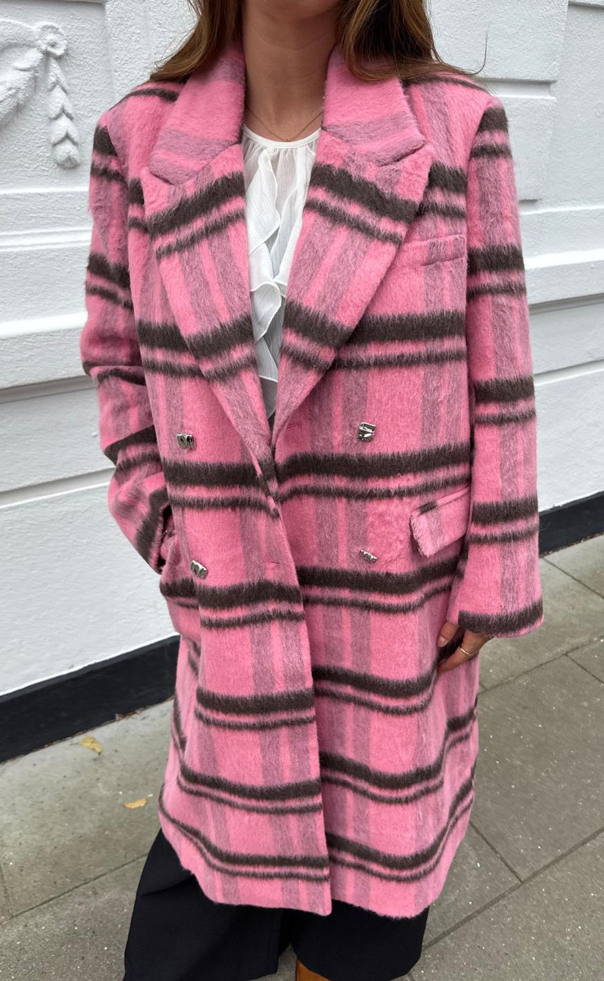 Cras Jakke - Sloane - Pink Check
