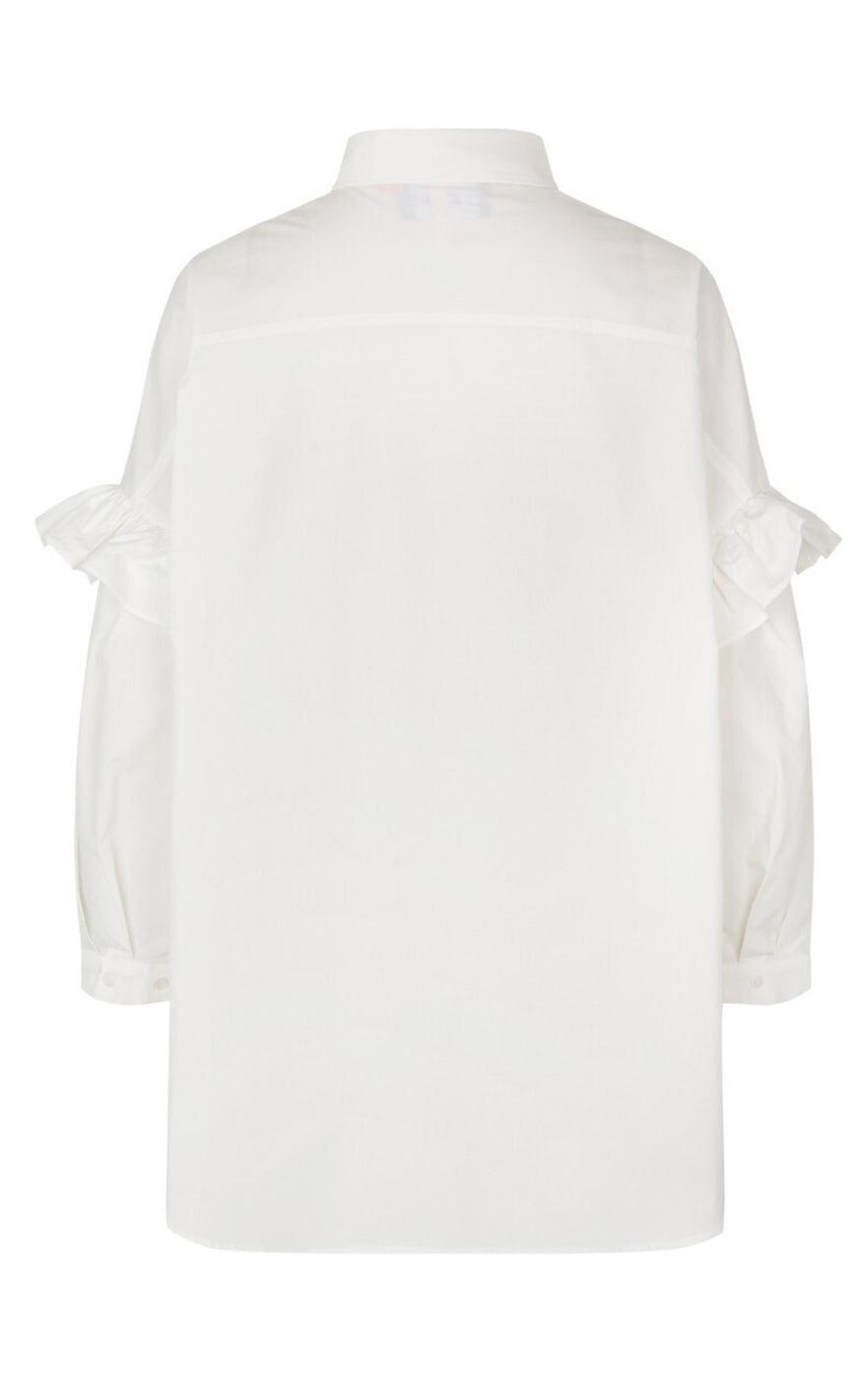 Cras Skjorte - Flower - White