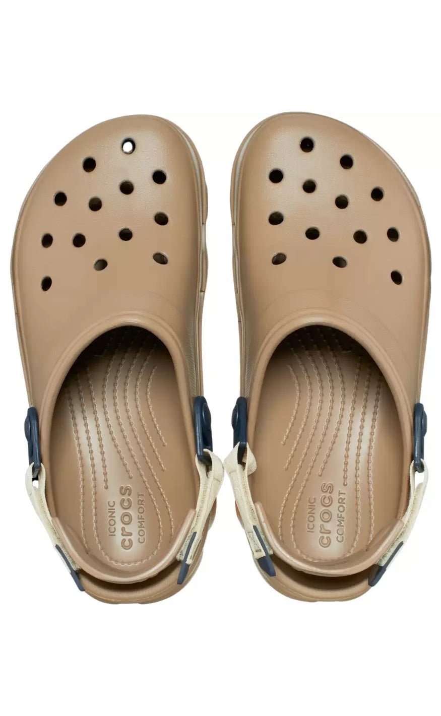 Crocs Træsko - All Terrain Clog - Khaki/Multi