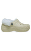 Crocs Træsko - Classic Platform Fuzz Lined - Bone
