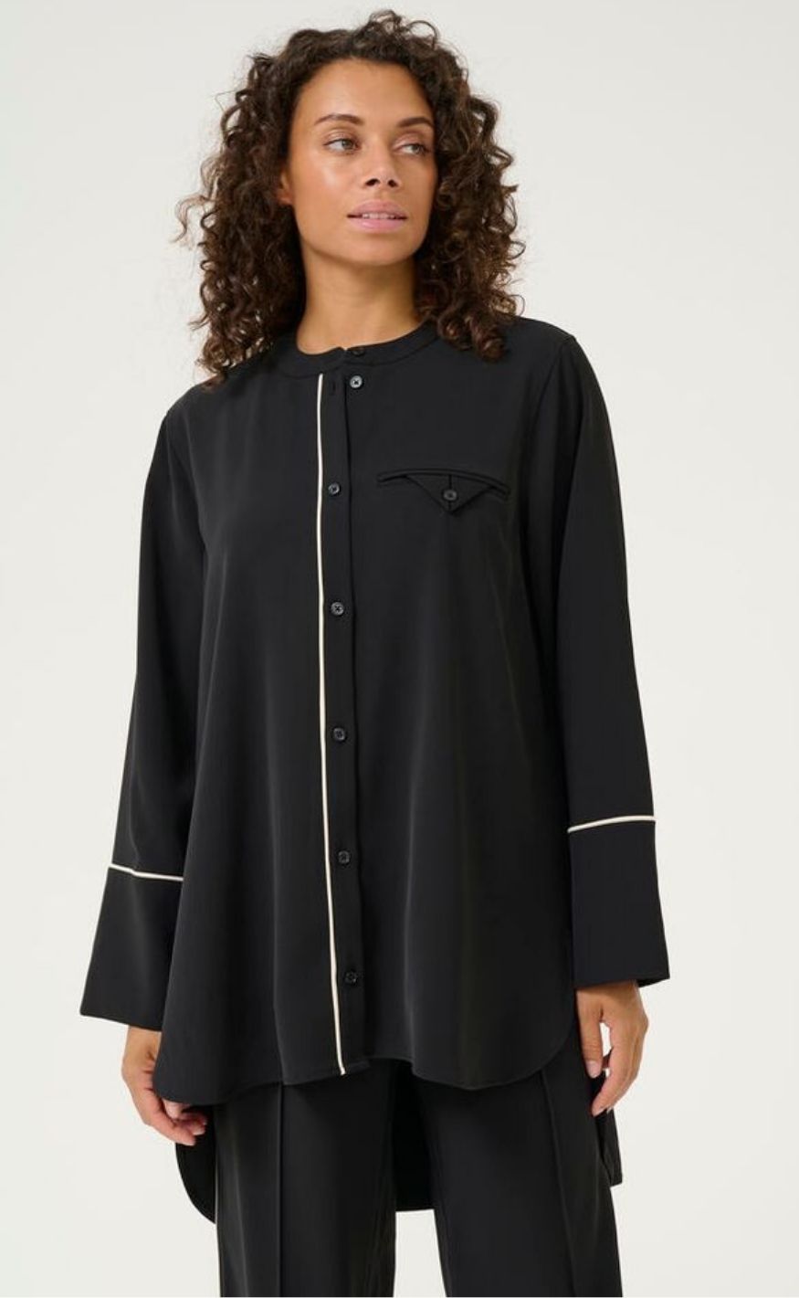 Culture Bluse - Aram - Black