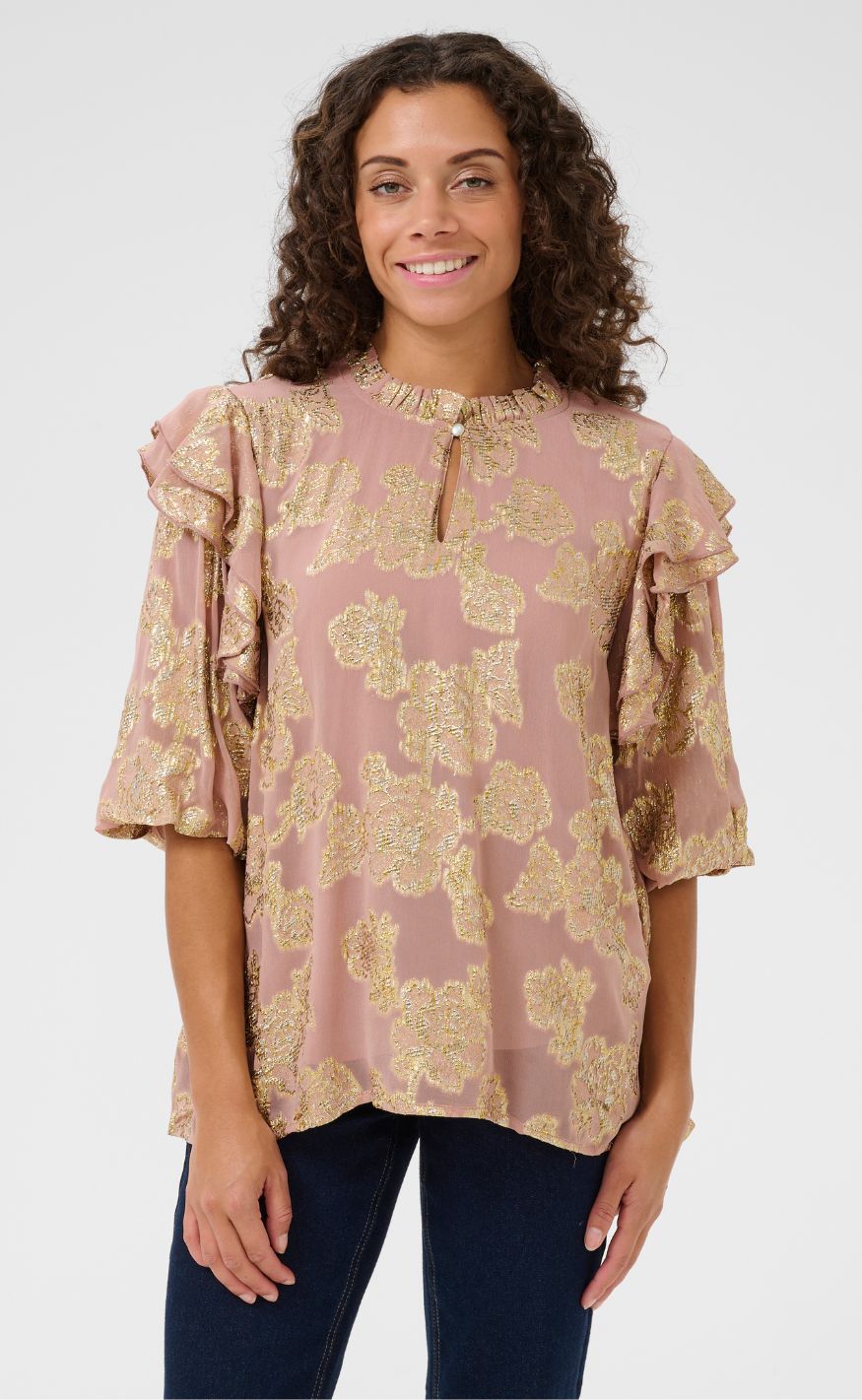 Culture Bluse - Floi - Pale Mauve