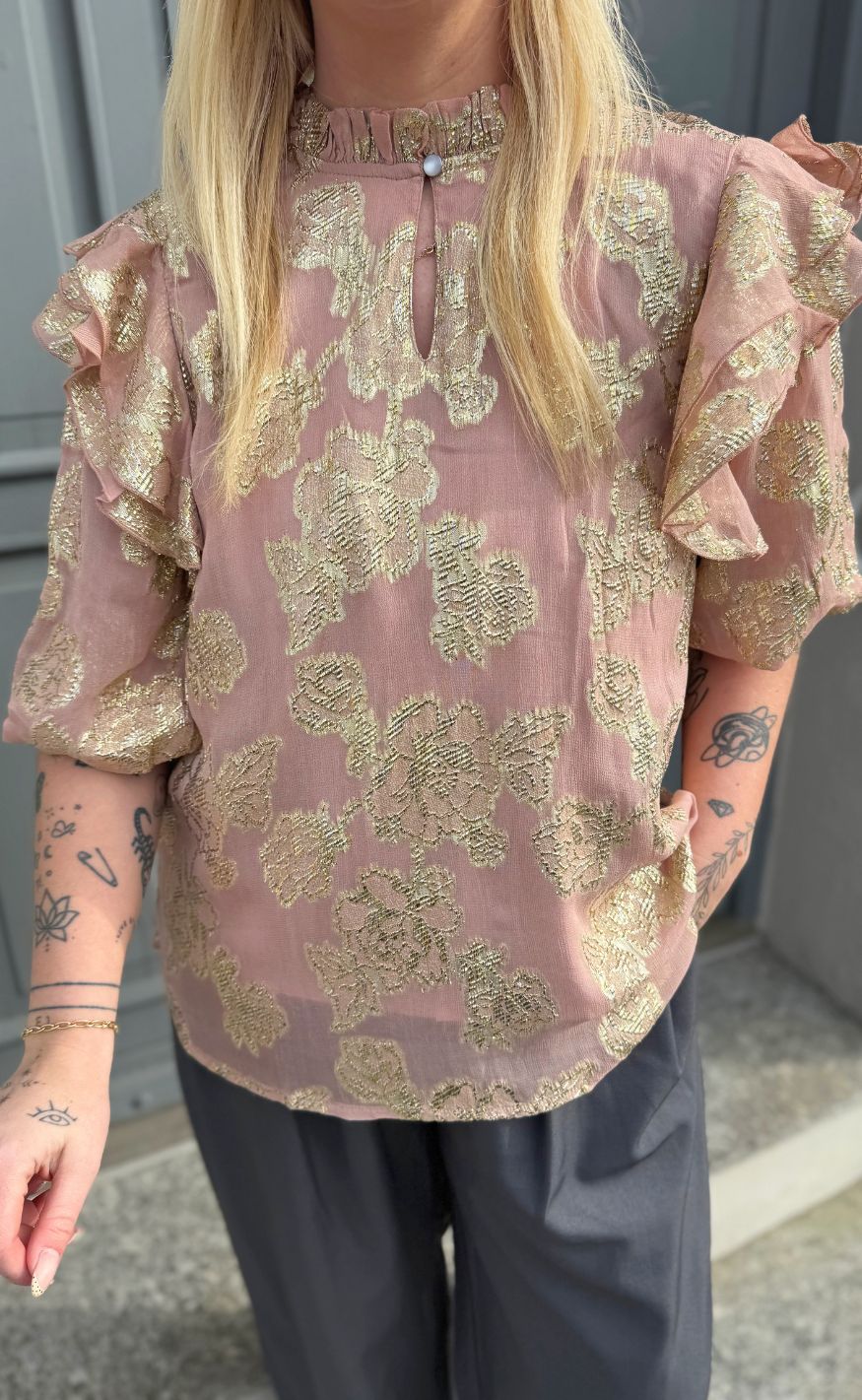 Culture Bluse - Floi - Pale Mauve