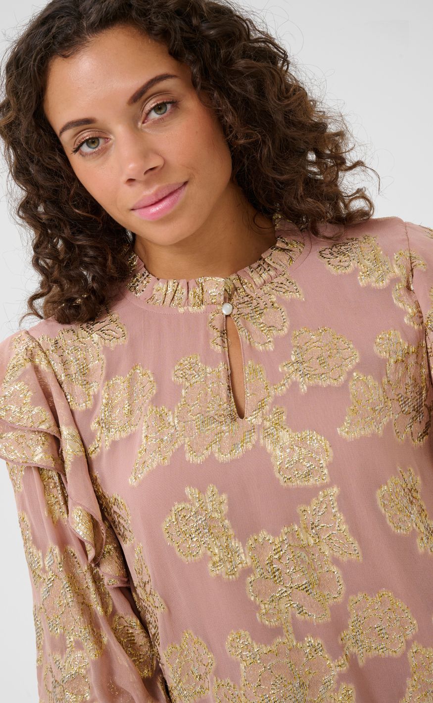 Culture Bluse - Floi - Pale Mauve