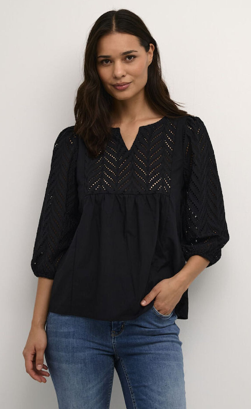 Culture Bluse - Toril - Black