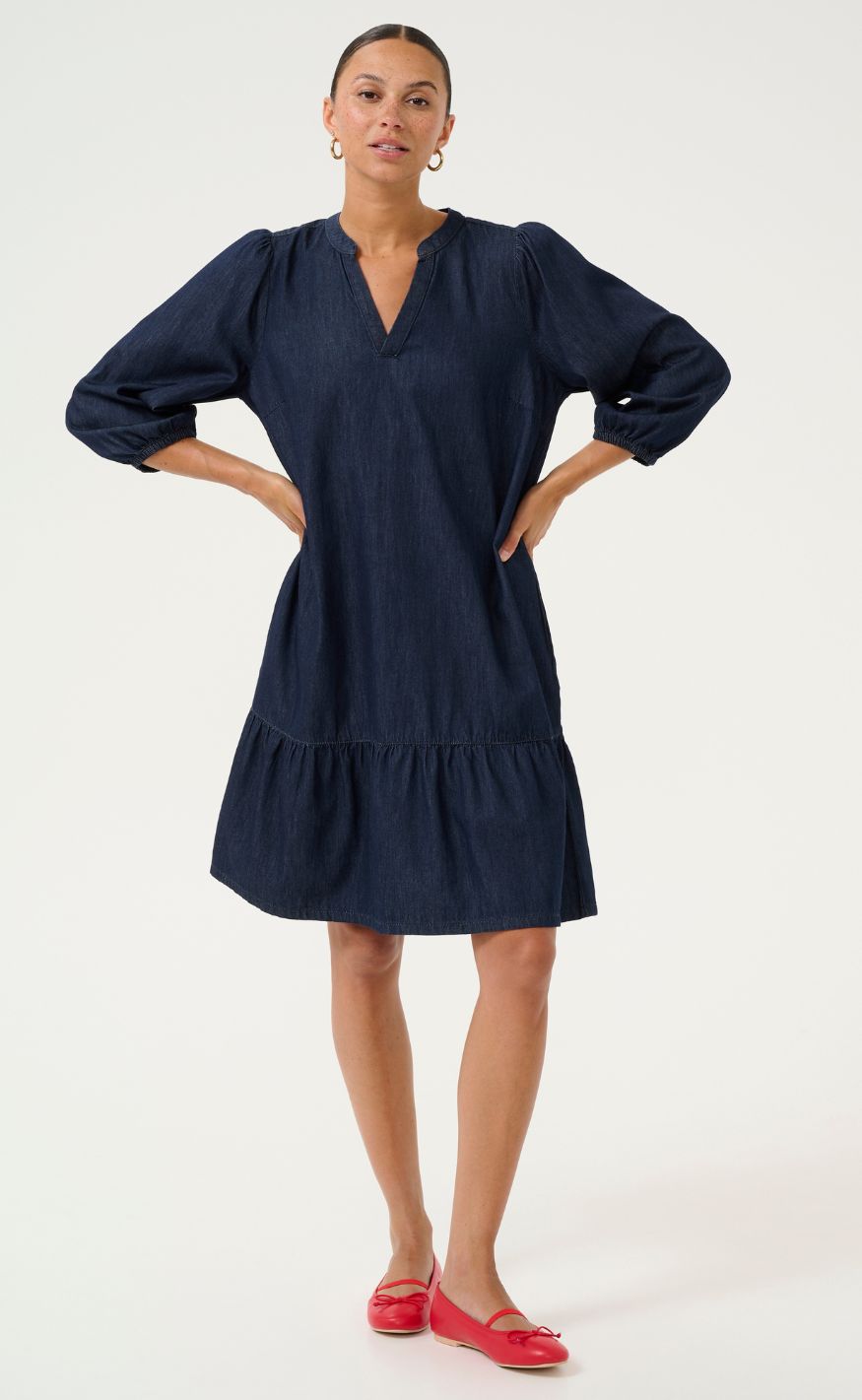 Culture Kjole - Arpa Giselle - Rinse Wash