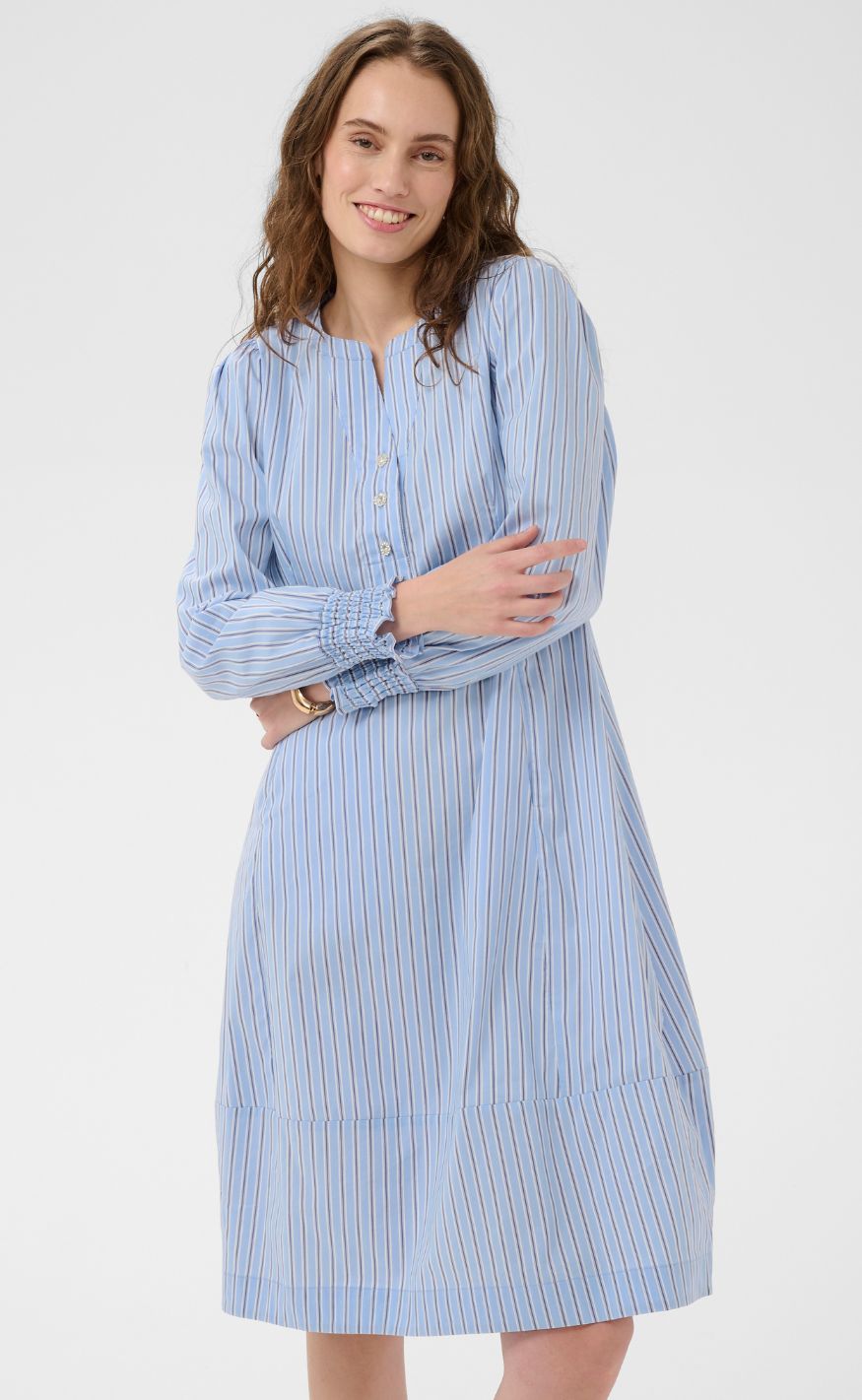 Culture Kjole - Art - Blue Stripe