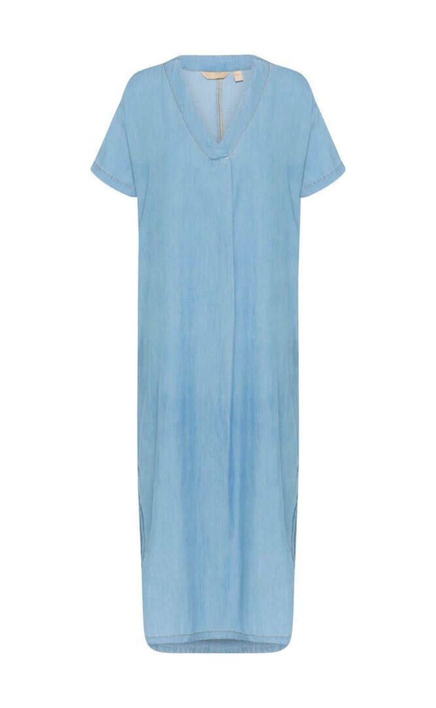 Culture Kjole - Citha Aurelia - Light Blue Wash