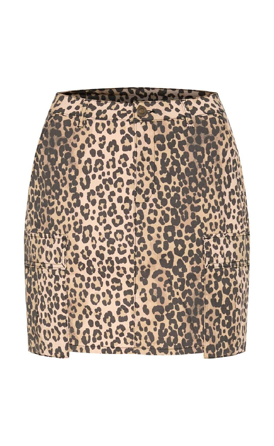 Culture Nederdel - Halina - Leopard Wash