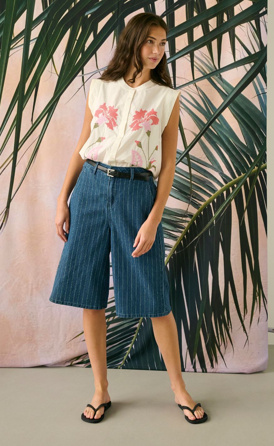 Culture Skjorte - Alvild Olena - Spring Gardenia