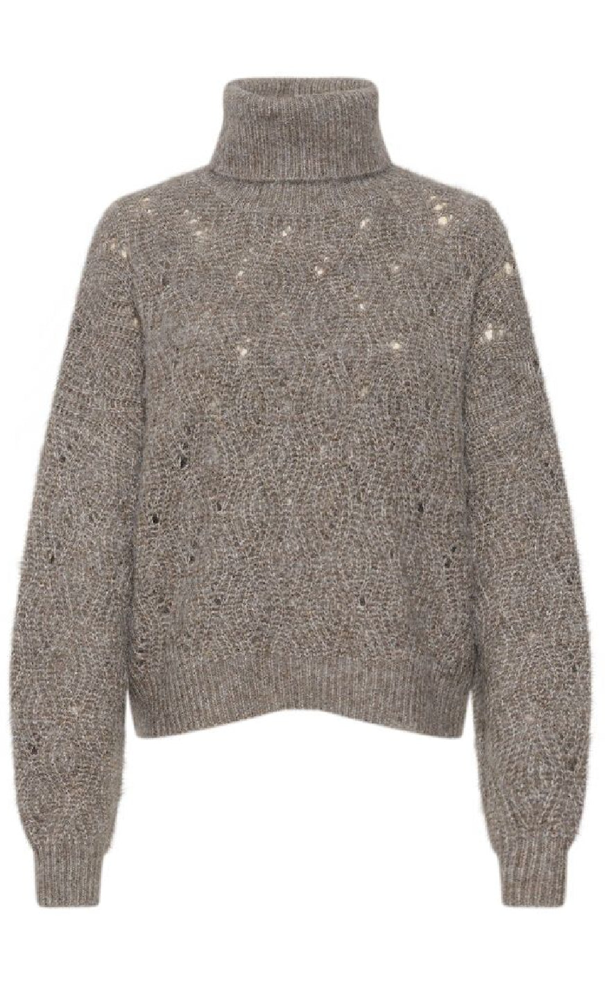 Culture Strik - Kimmy Rollneck - Falcon Melange
