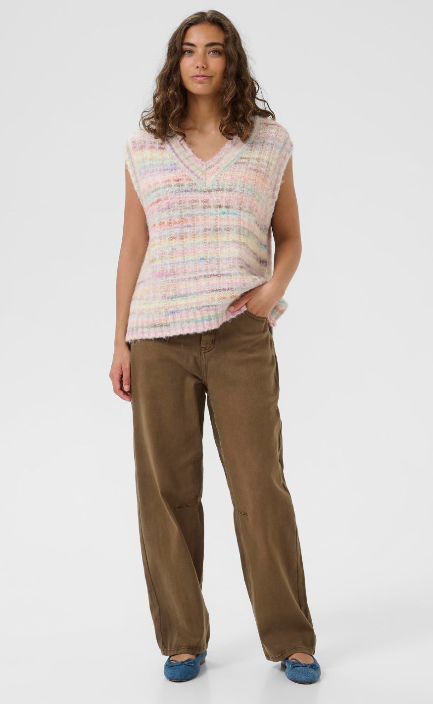 Culture Vest - Bilo - Pink Multi