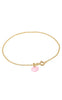 ENAMEL Copenhagen Armbånd - Ball Chain -  Flamingo