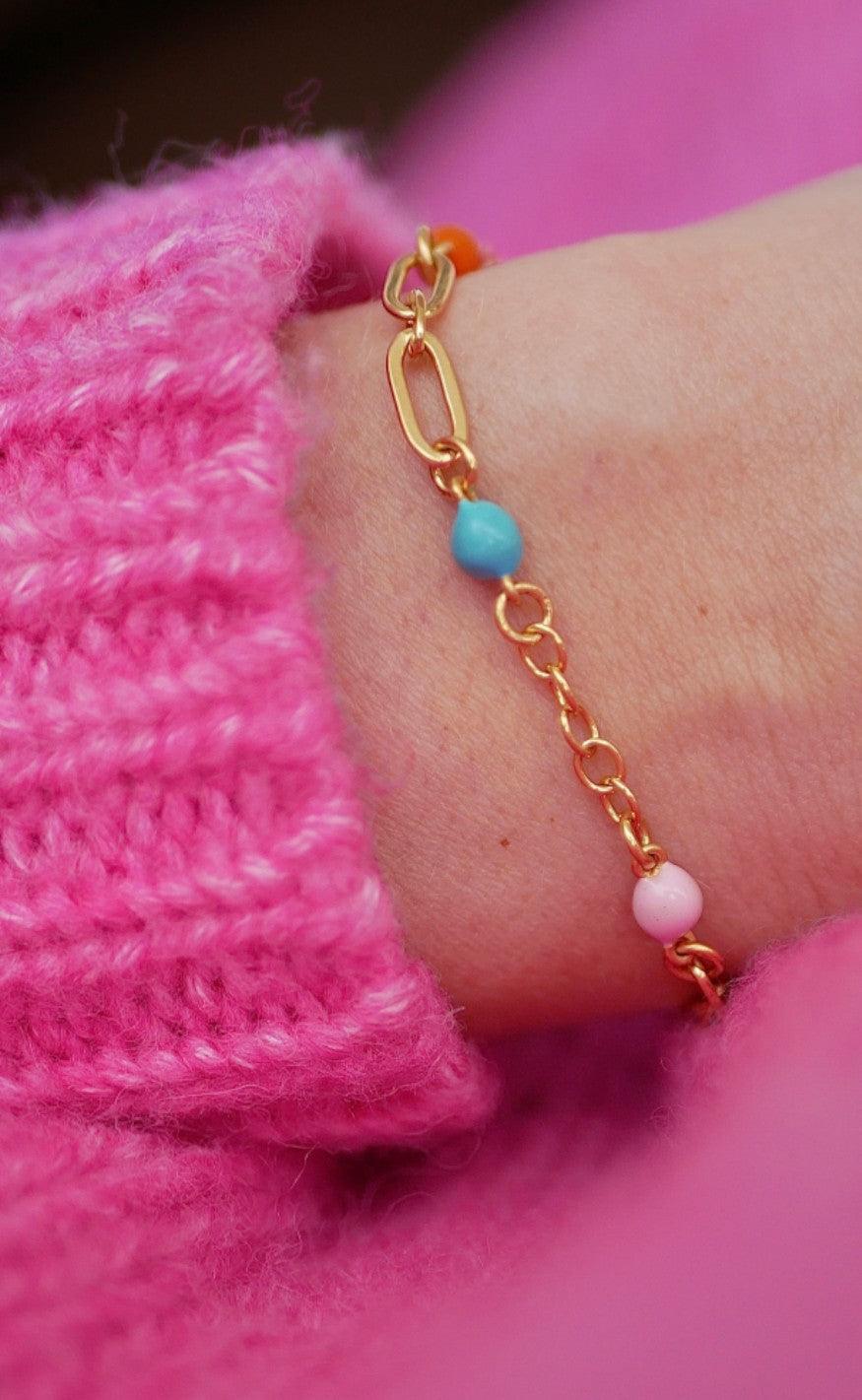 ENAMEL Copenhagen Armbånd - Vigga - Gold Colour