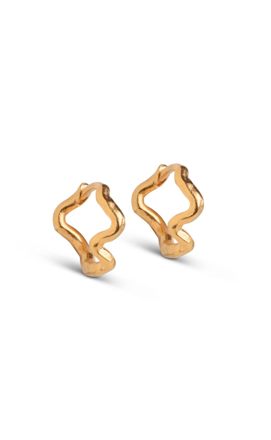 ENAMEL Copenhagen Øreringe - Holly Small - Gold Colour