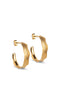 ENAMEL Copenhagen Øreringe - Hoops - Ane Large - Gold Colour